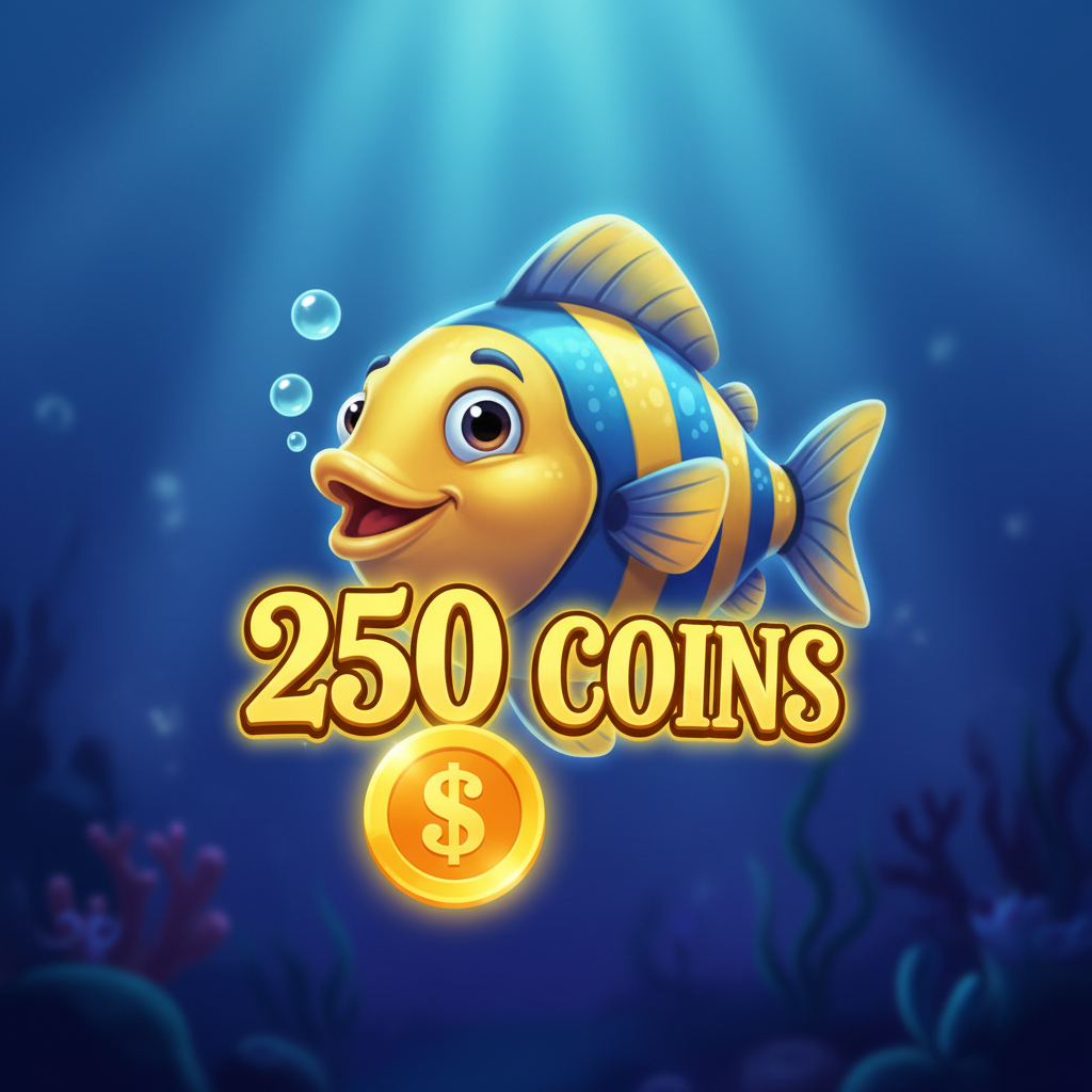 Fish symbol with cash value